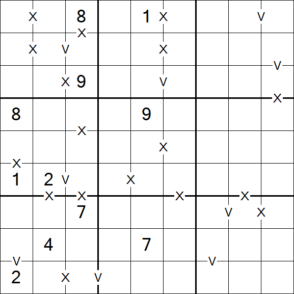 Sudoku XV - Difficile