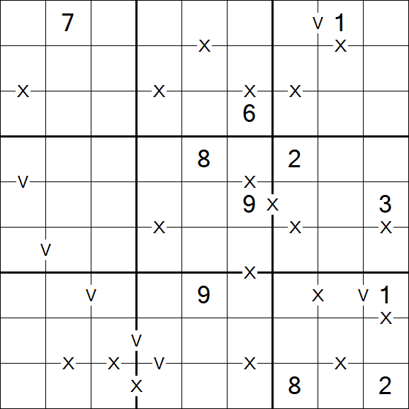 Sudoku XV - Difficile