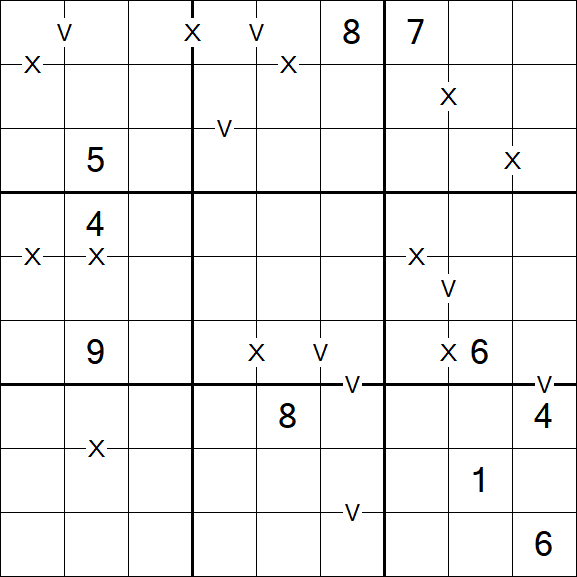 Sudoku XV - Difficile