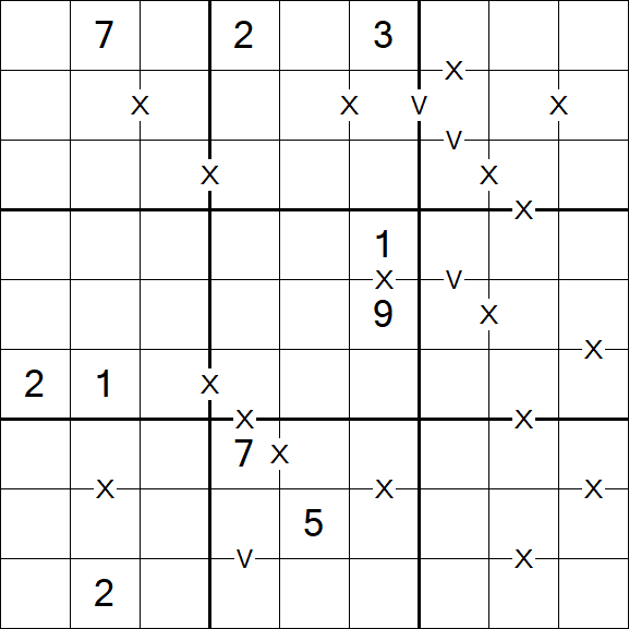 Sudoku XV - Difficile