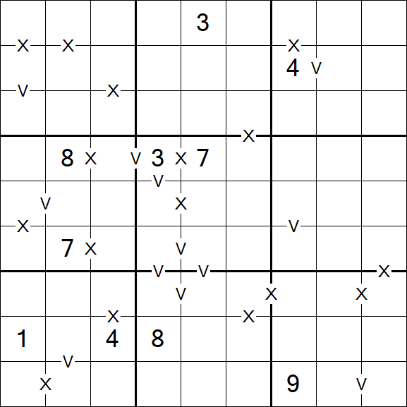Sudoku XV - Difficile