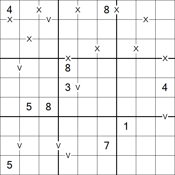 Sudoku XV - Difficile