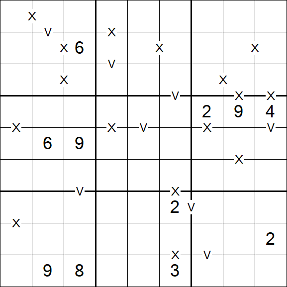 Sudoku XV - Difficile