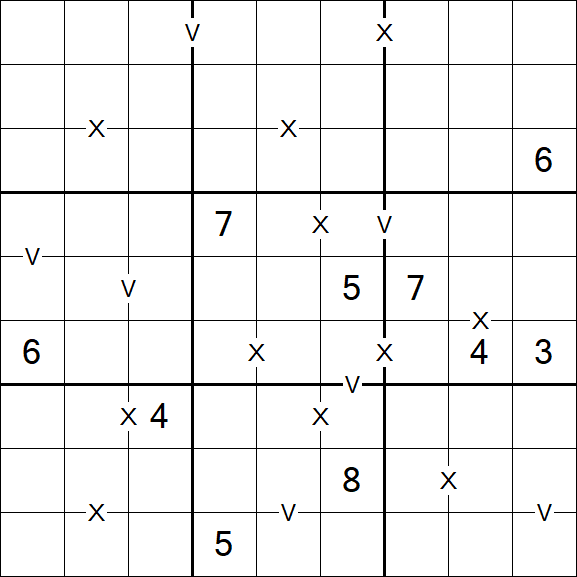 Sudoku XV - Difficile