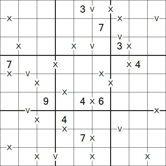 Sudoku XV - Difficile