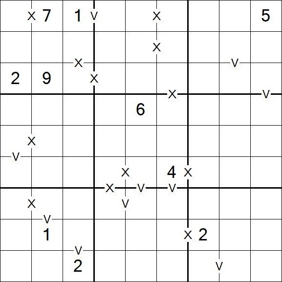 Sudoku XV - Difficile
