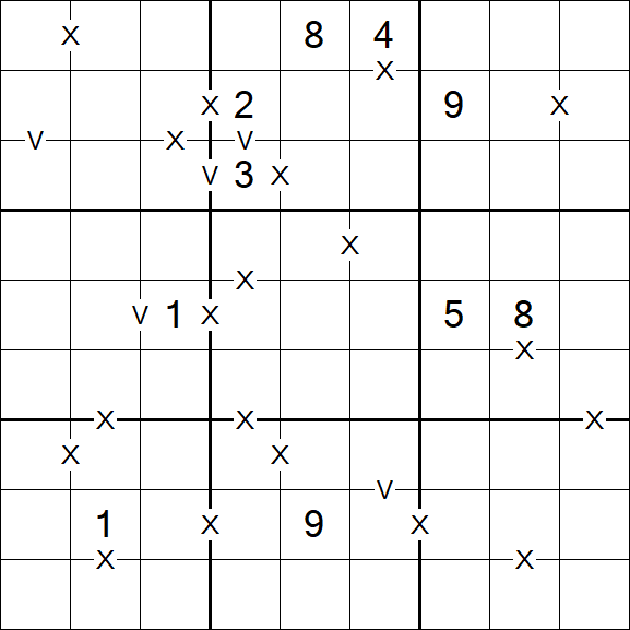 Sudoku XV - Difficile