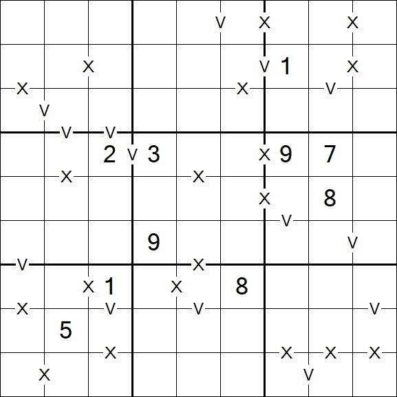 Sudoku XV - Difficile