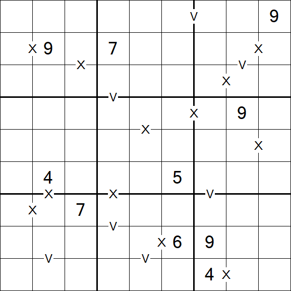 Sudoku XV - Difficile