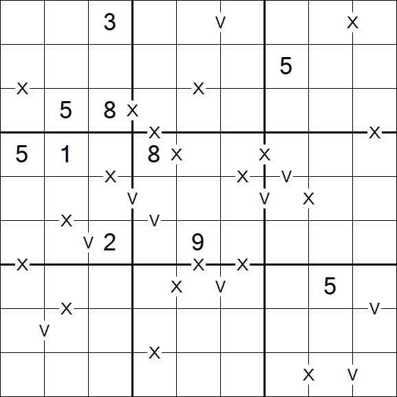 Sudoku XV - Difficile