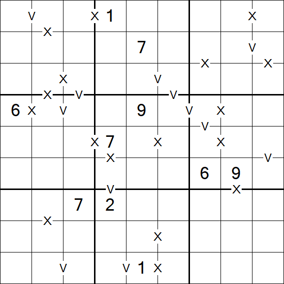 Sudoku XV - Difficile