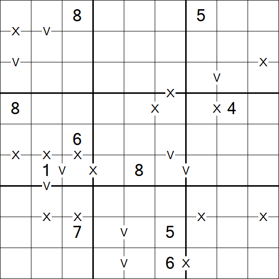 Sudoku XV - Difficile