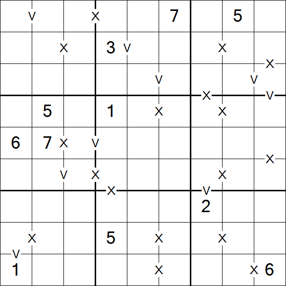 Sudoku XV - Difficile
