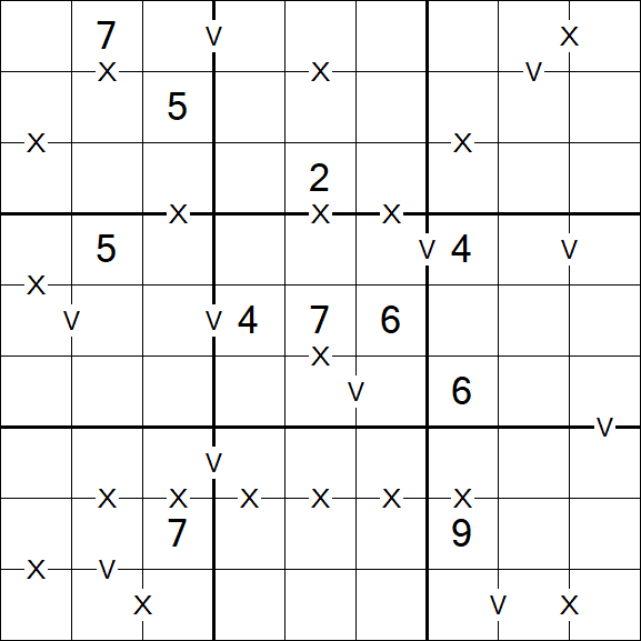 Sudoku XV - Difficile