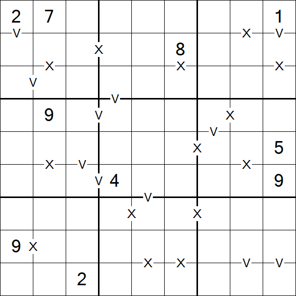 Sudoku XV - Difficile