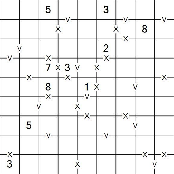 Sudoku XV - Difficile