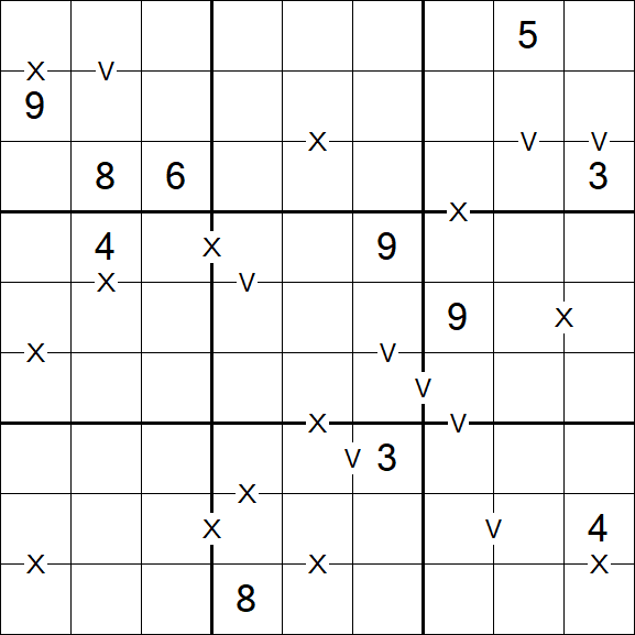 Sudoku XV - Difficile