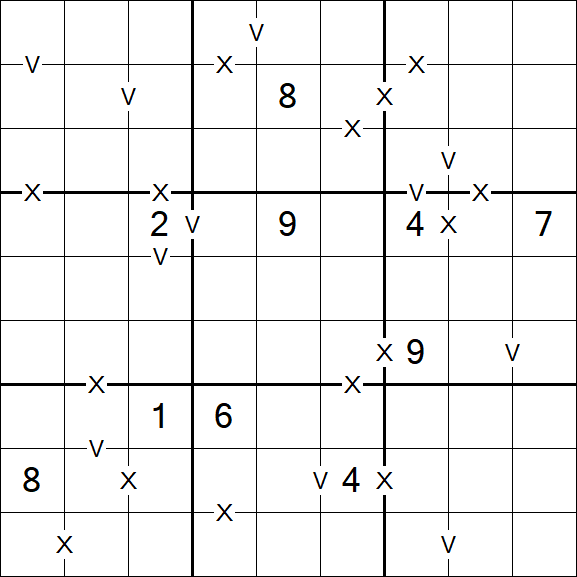 Sudoku XV - Difficile