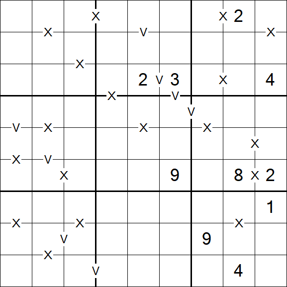 Sudoku XV - Difficile