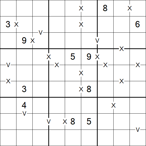 Sudoku XV - Difficile