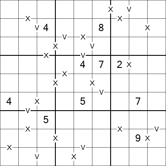 Sudoku XV - Difficile
