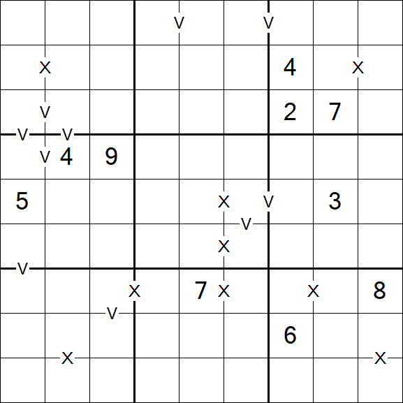 Sudoku XV - Difficile