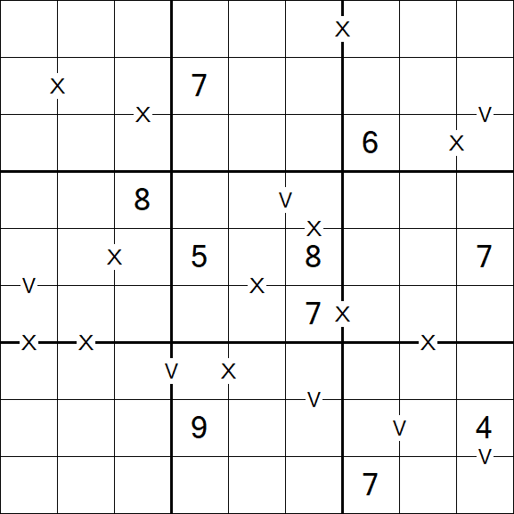 Sudoku XV - Difficile