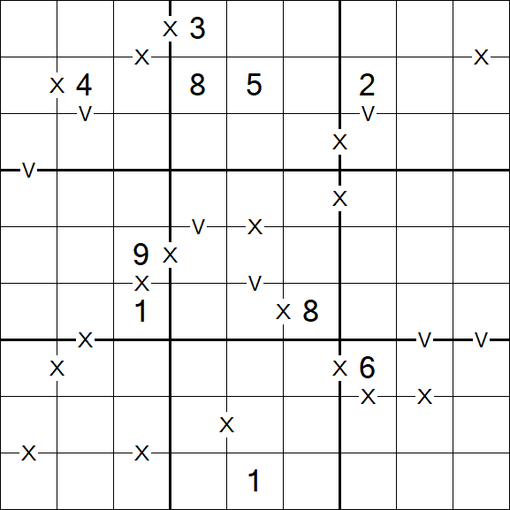Sudoku XV - Difficile