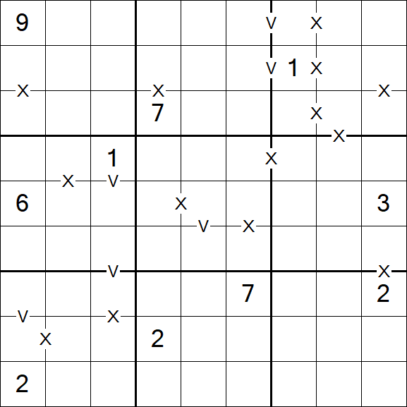 Sudoku XV - Difficile