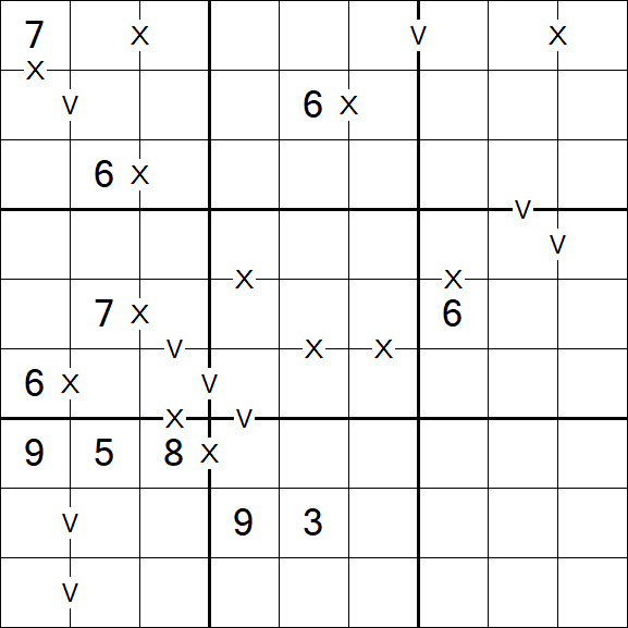 Sudoku XV - Difficile