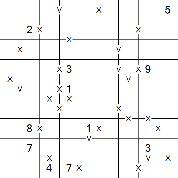 Sudoku XV - Difficile
