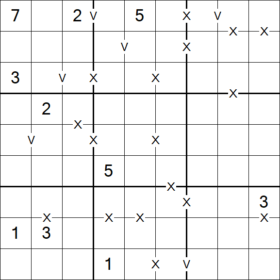 Sudoku XV - Difficile