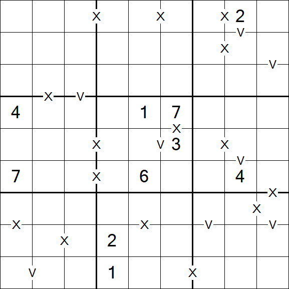 Sudoku XV - Schwierig