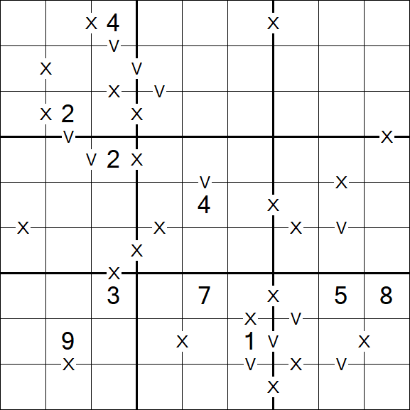 Sudoku XV - Difficile