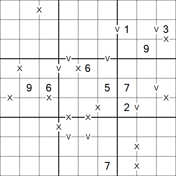 Sudoku XV - Difficile