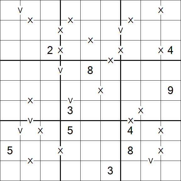 Sudoku XV - Difficile