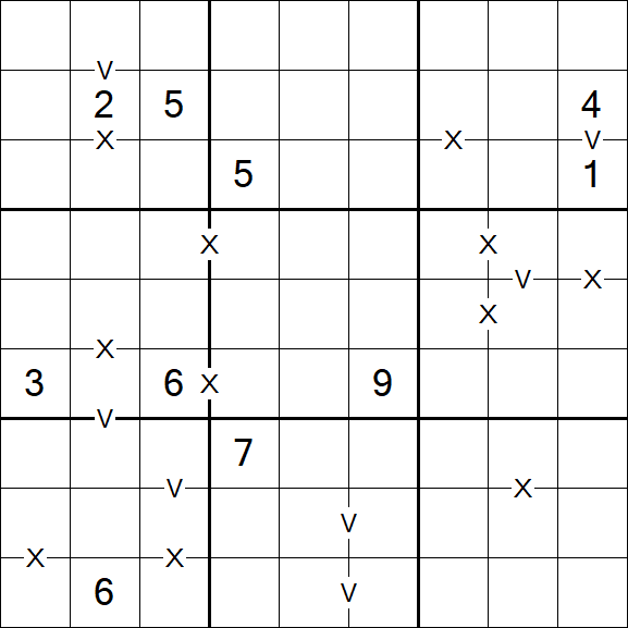 Sudoku XV - Schwierig