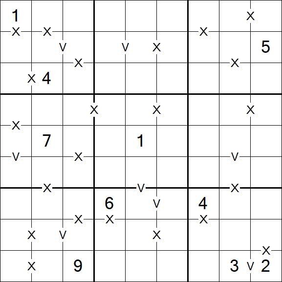 Sudoku XV - Difficile
