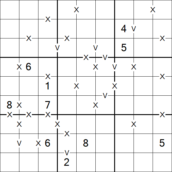 Sudoku XV - Difficile
