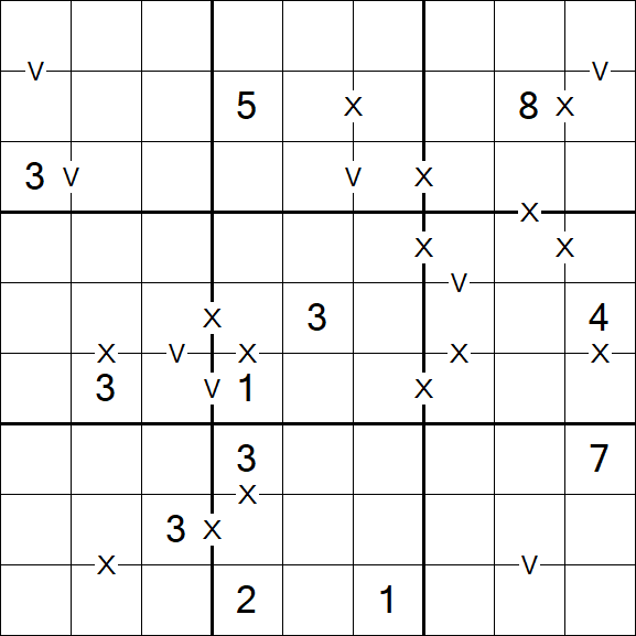 Sudoku XV - Difficile