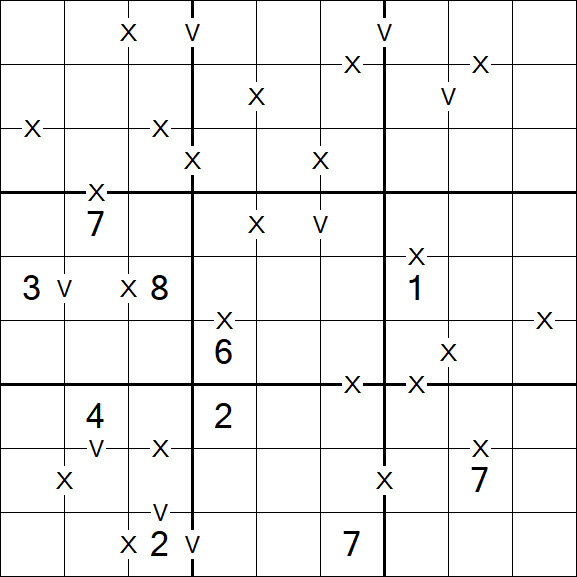 Sudoku XV - Difficile
