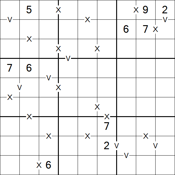 Sudoku XV - Difficile