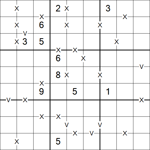 Sudoku XV - Difficile