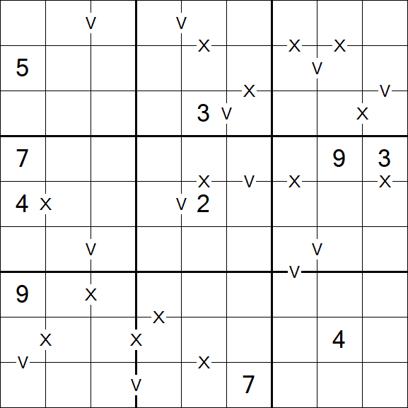 Sudoku XV - Difficile