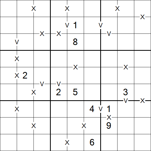 Sudoku XV - Difficile