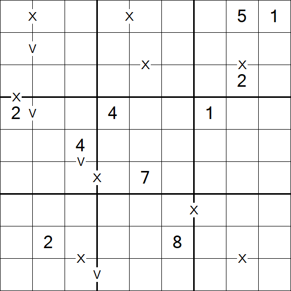 Sudoku XV - Difficile