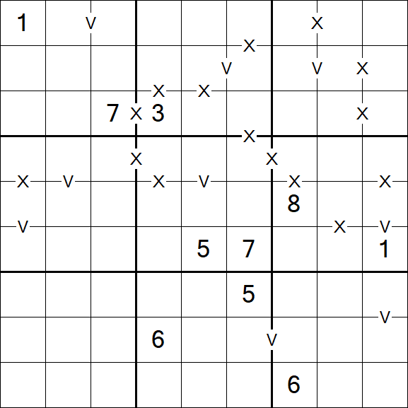Sudoku XV - Difficile