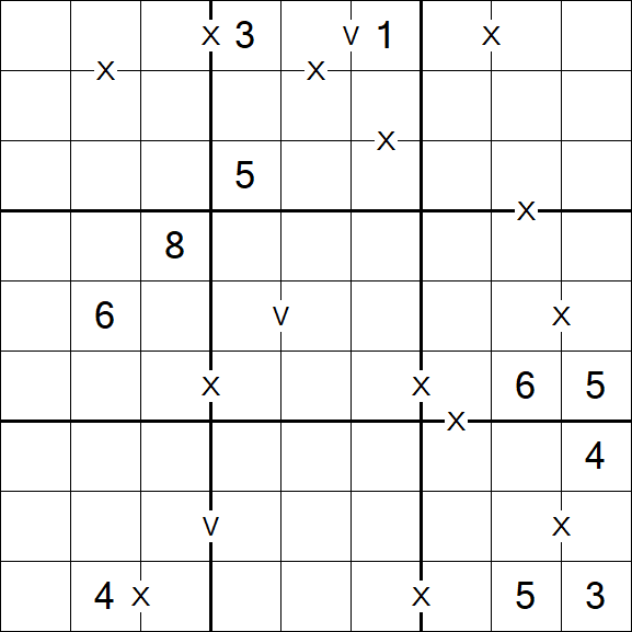 Sudoku XV - Difficile