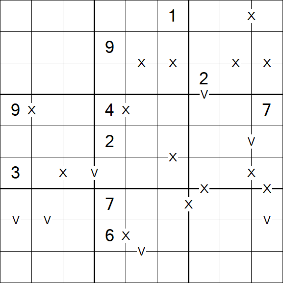 Sudoku XV - Difficile