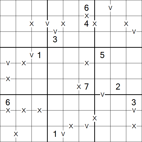 Sudoku XV - Difficile